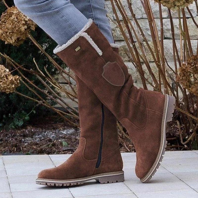 Stivali da Donna Chic Fodera in Peluche – Calzatura Invernale Confortevole