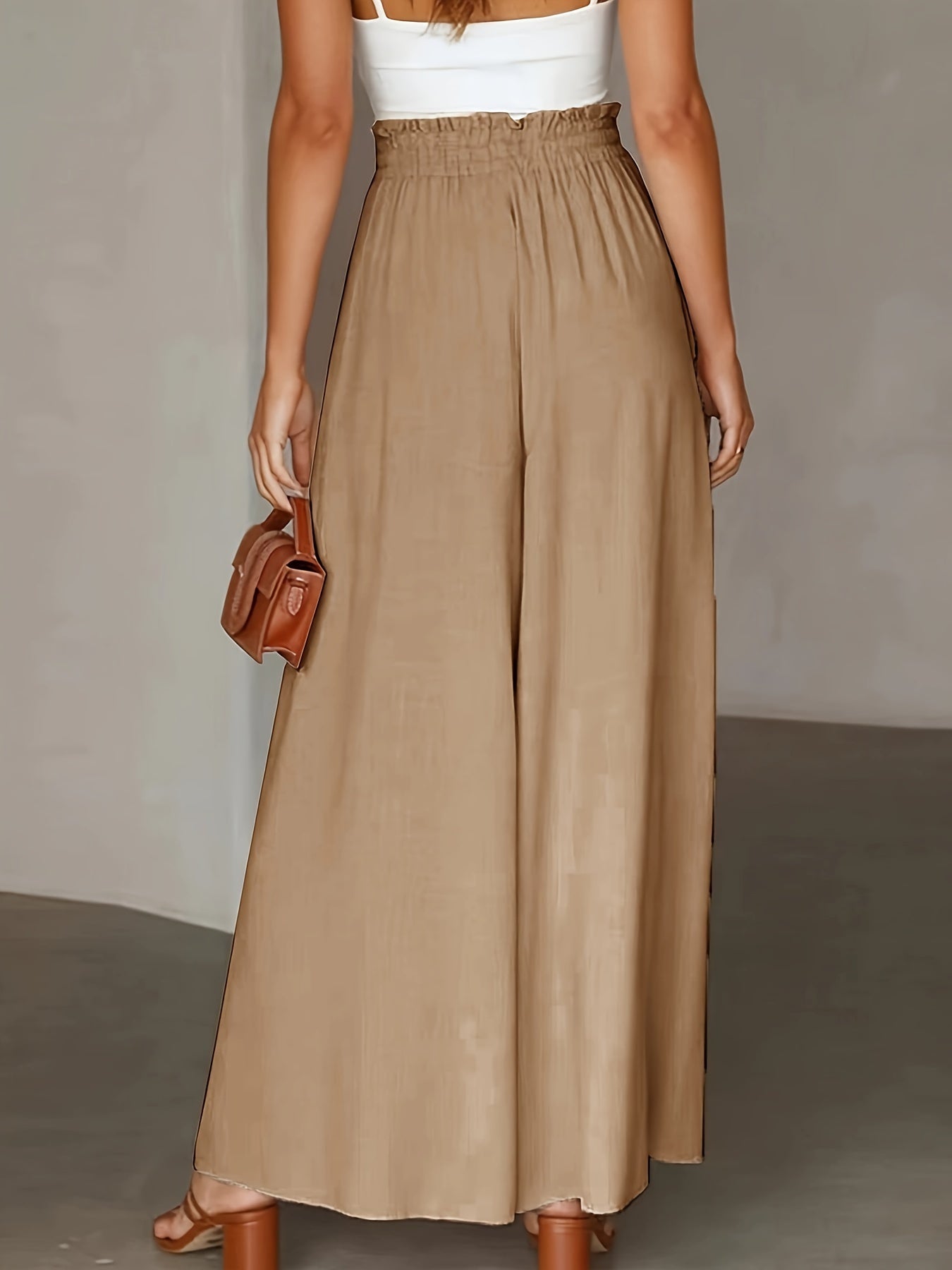 Pantaloni palazzo donna a vita alta – stile boho e comfort estivo