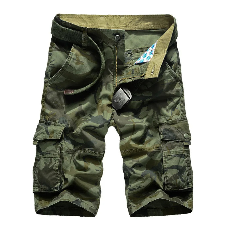 Pantaloni cargo corti da uomo