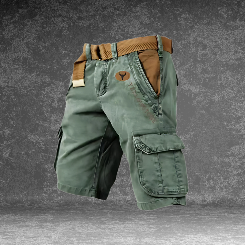 Pantaloncini da uomo - Pantaloncini cargo da uomo