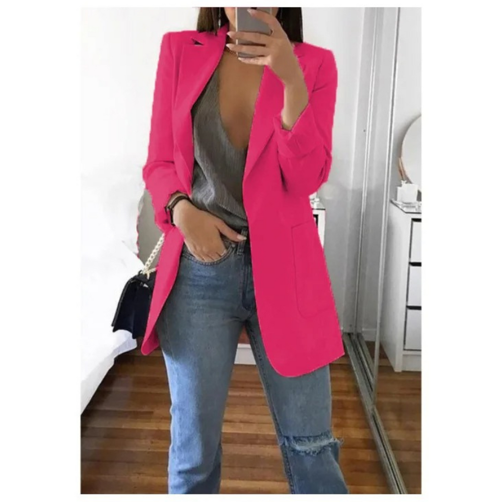 Blazer lungo donna Premium sofisticato e senza tempo
