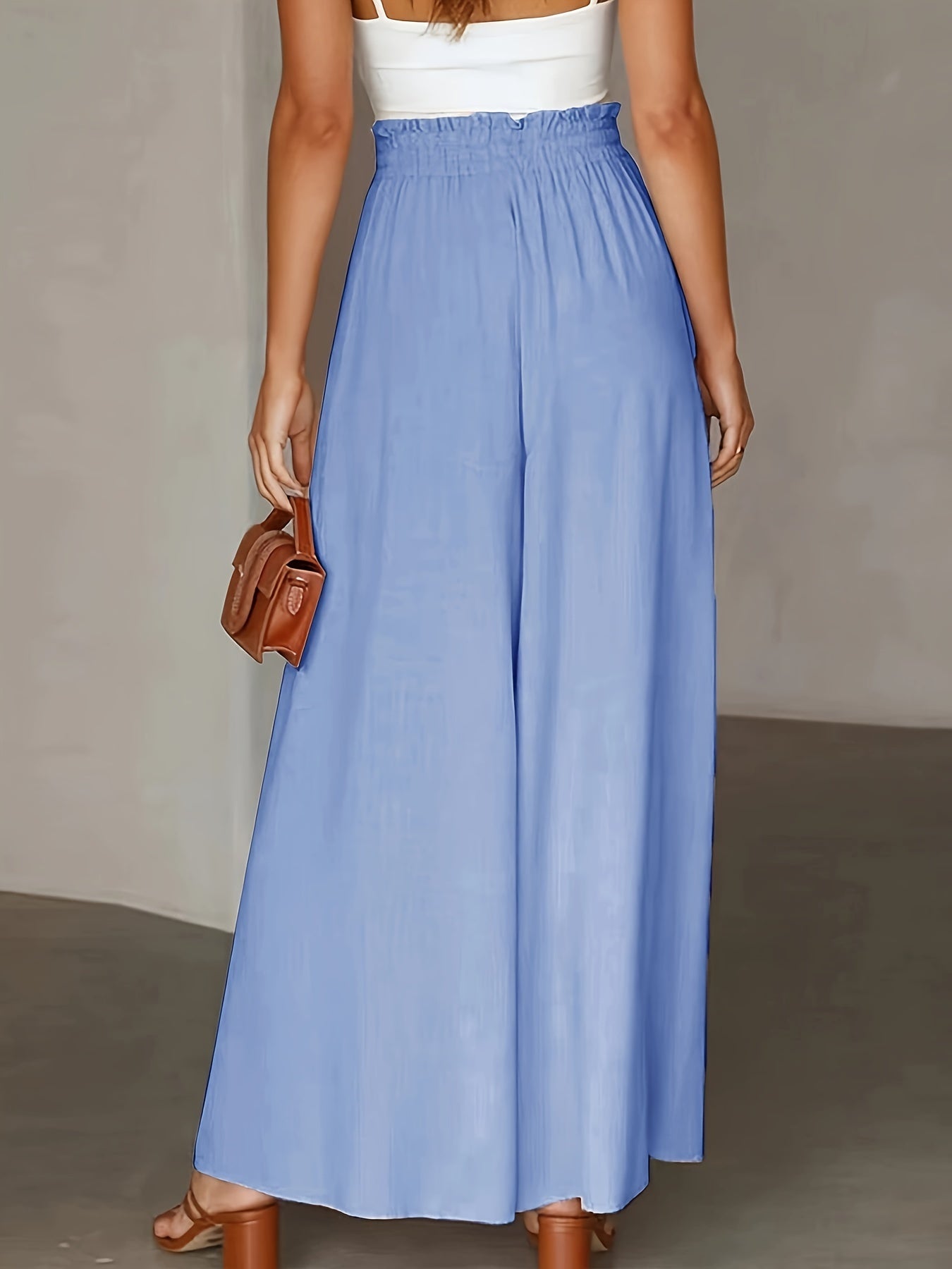 Pantaloni palazzo donna a vita alta – stile boho e comfort estivo