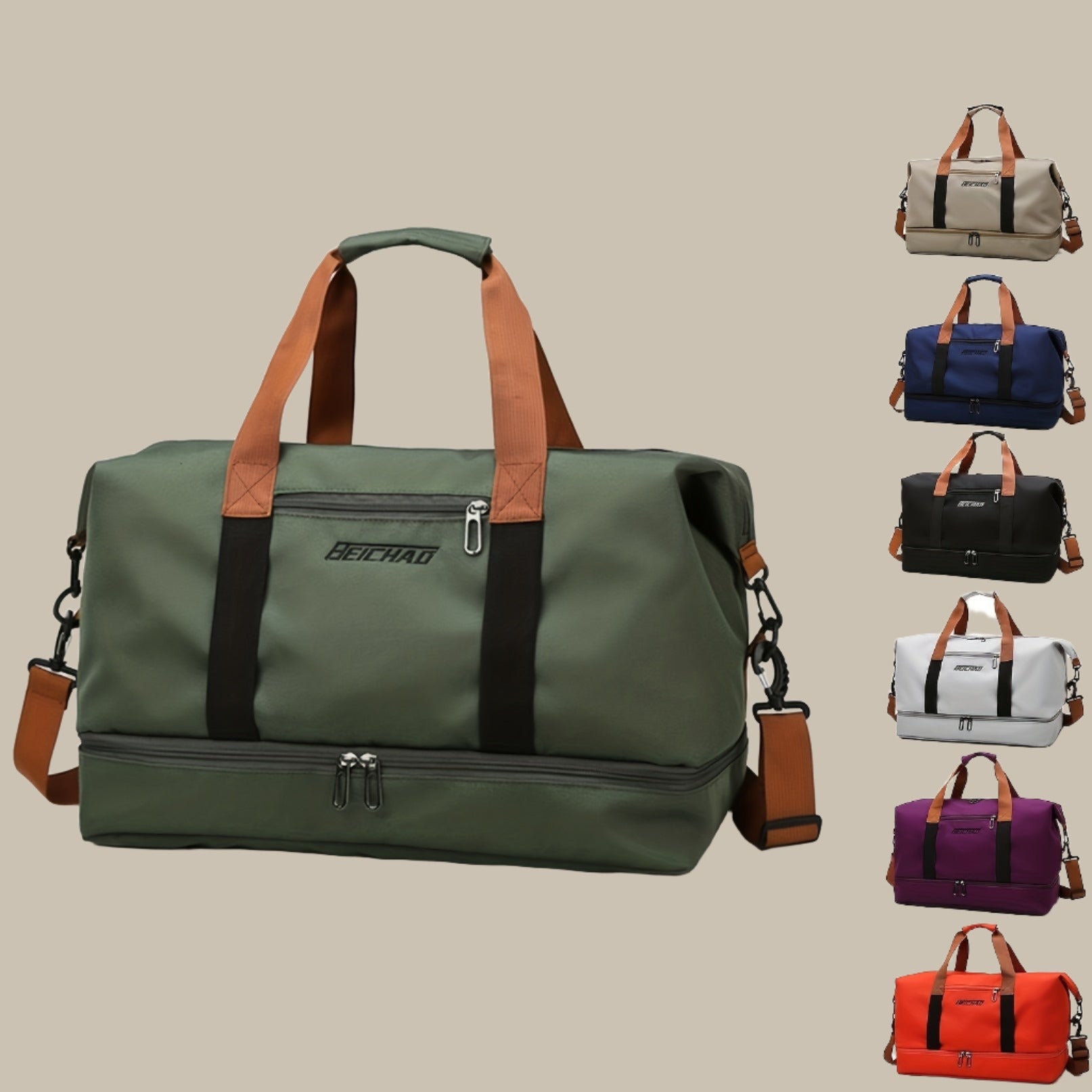 Borsa da viaggio spaziosa - Adatta per viaggi e sport