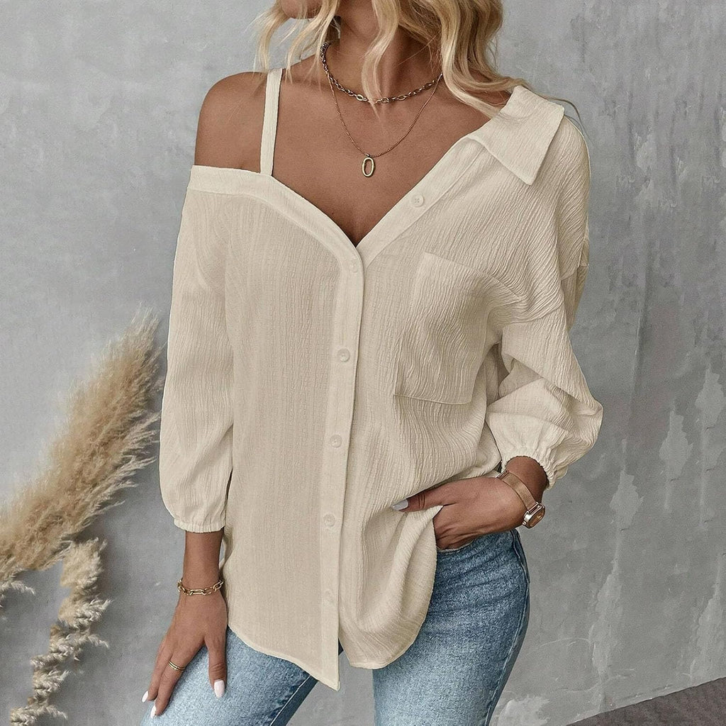 Top monospalla alla moda - Look originale e alla moda per le donna