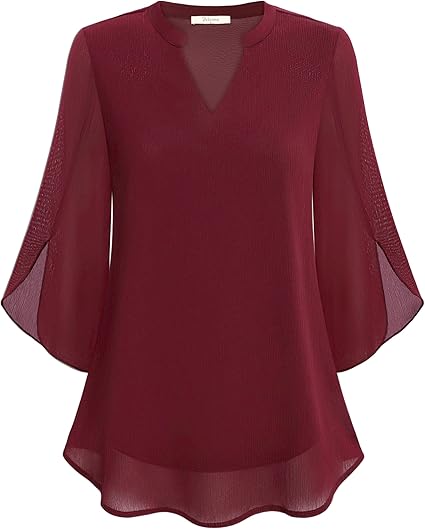 Blusa fluida con maniche a pipistrello – Eleganza e leggerezza