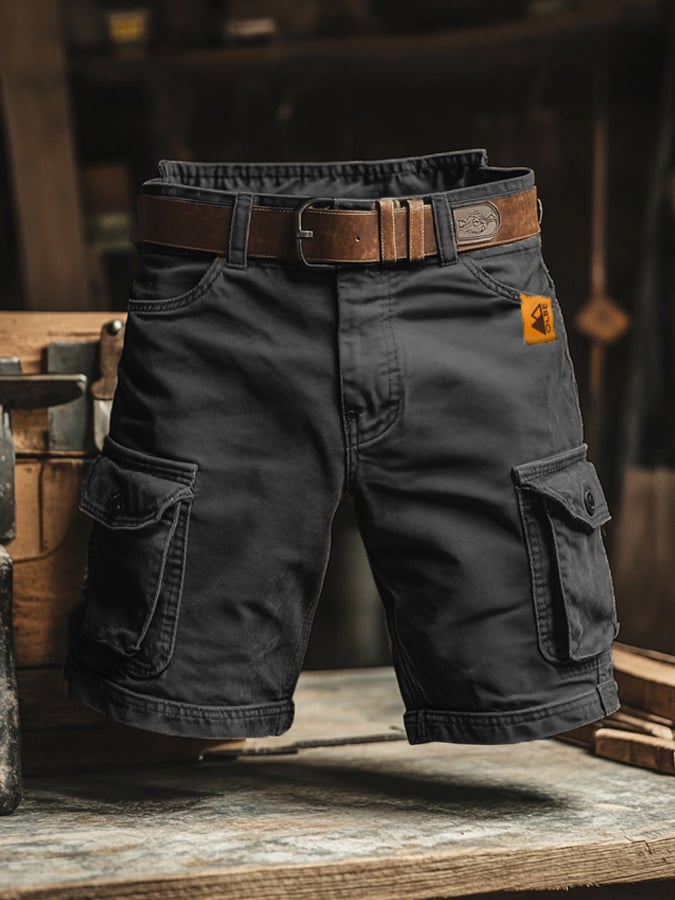 Pantaloncini cargo resistenti di alta qualità da uomo - pantaloncini casual ed eleganti
