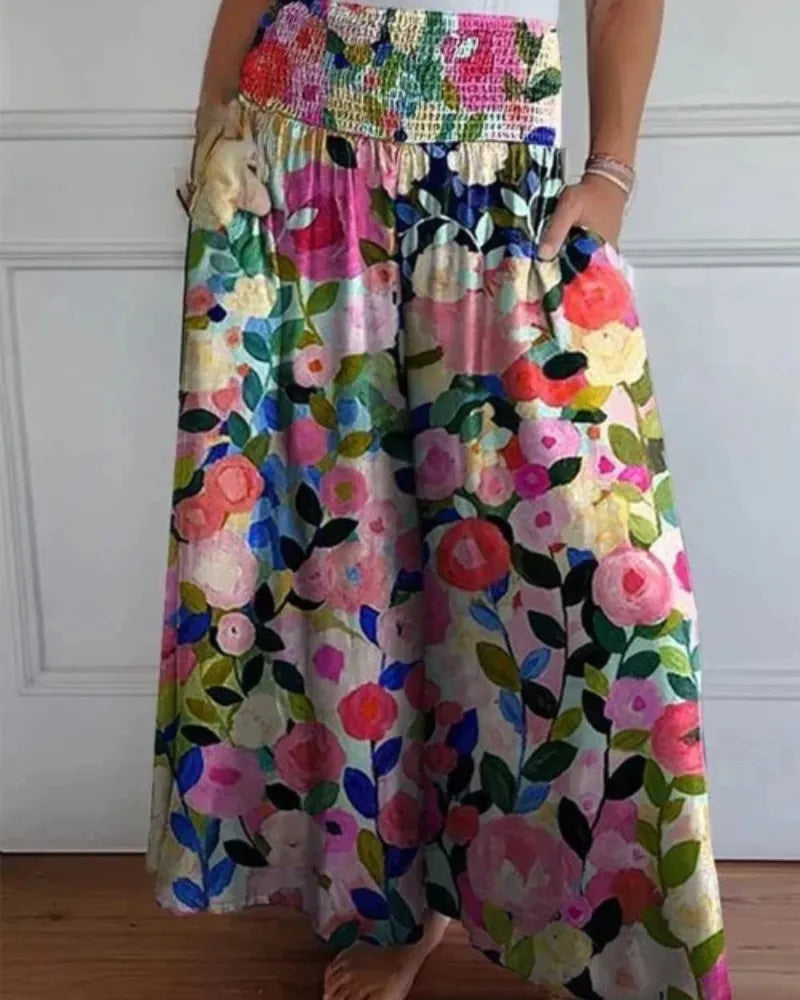 Letvægts culotter til kvinder, brede og elegante bukser - Behagelige