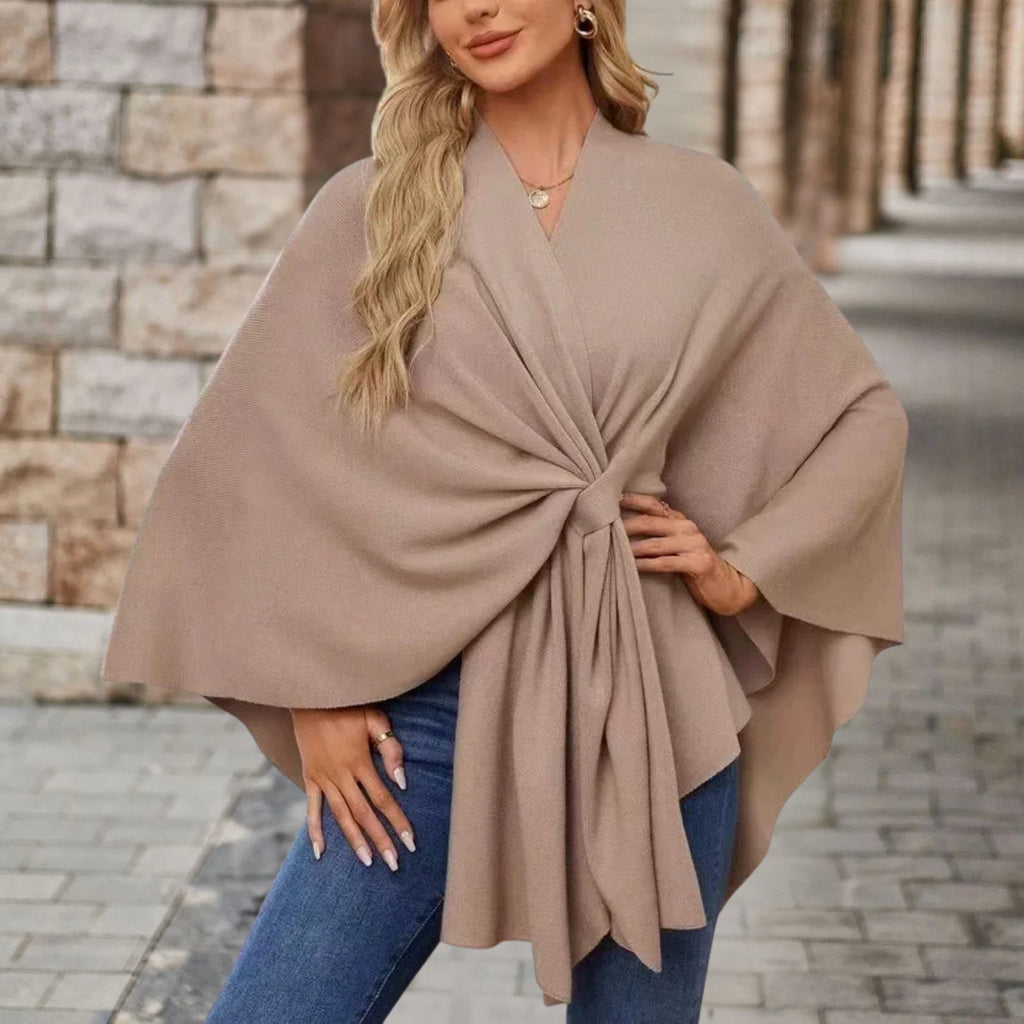 Poncho chic ed elegante per donna