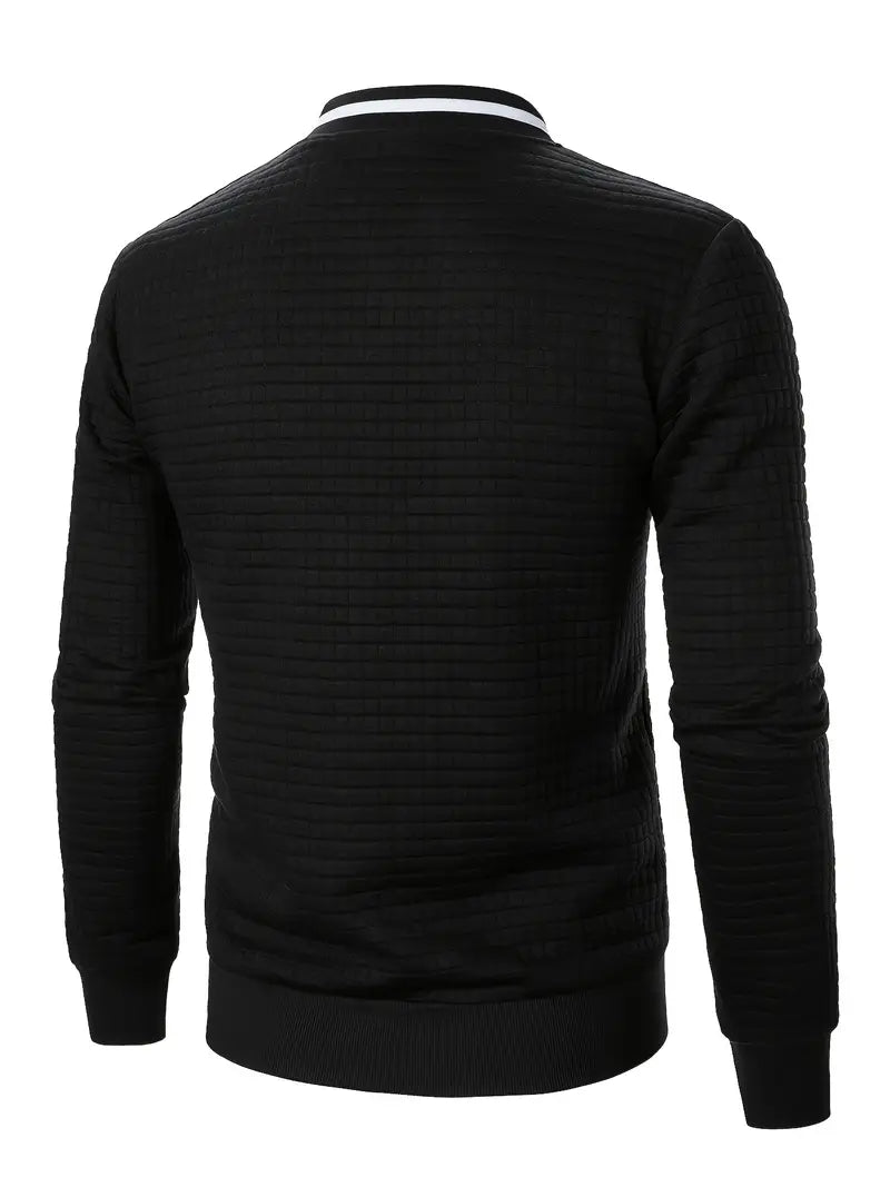 Giacca elegante da uomo a maniche lunghe con cerniera - Leggera e casual