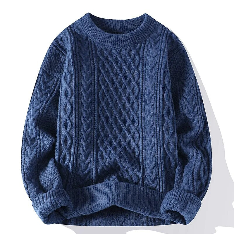 Maglione vintage da uomo - Maglione retrò caldo ed elegante