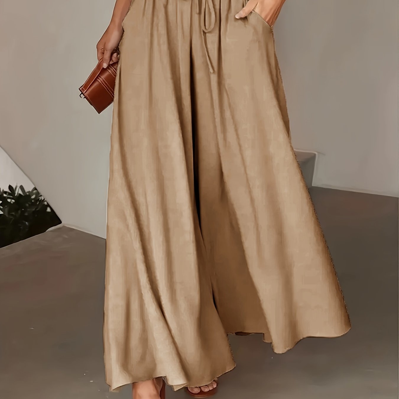 Pantaloni palazzo donna a vita alta – stile boho e comfort estivo