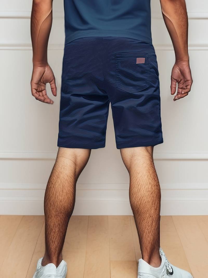 Pantaloncini cargo casual da uomo