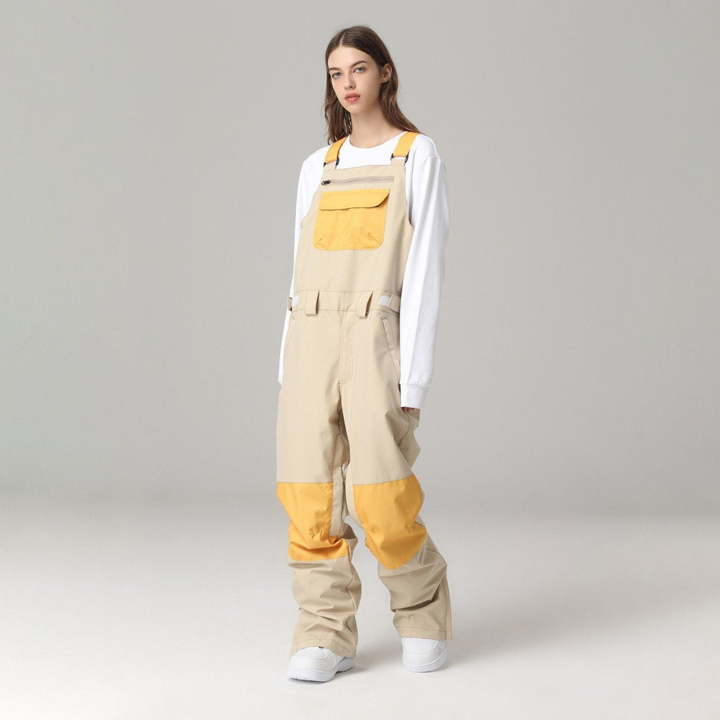 Unisex skioveralls med justerbare seler – Vinter snebukser