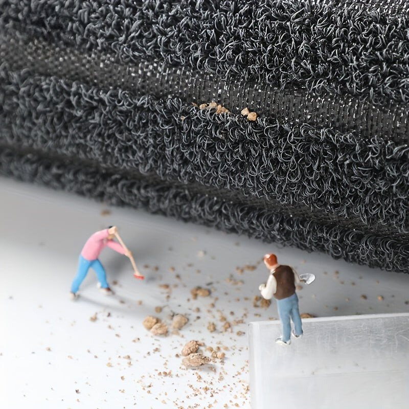 Zerbino resistente alle intemperie per tutte le stagioni - Tappeto a righe resistente, antiscivolo, resistente alle macchie e allo sbiadimento, basso profilo per uso interno ed esterno