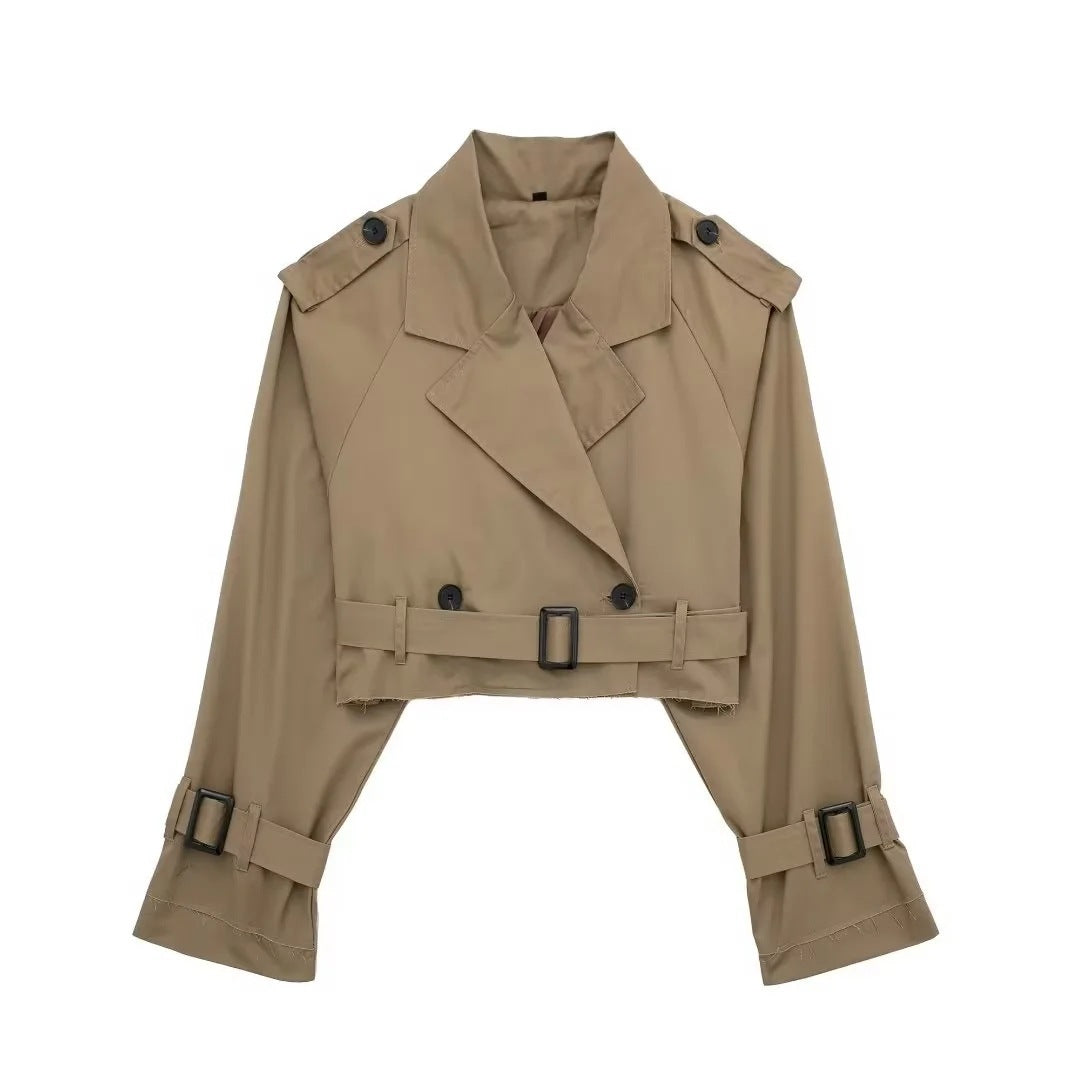 Trench corto da donna