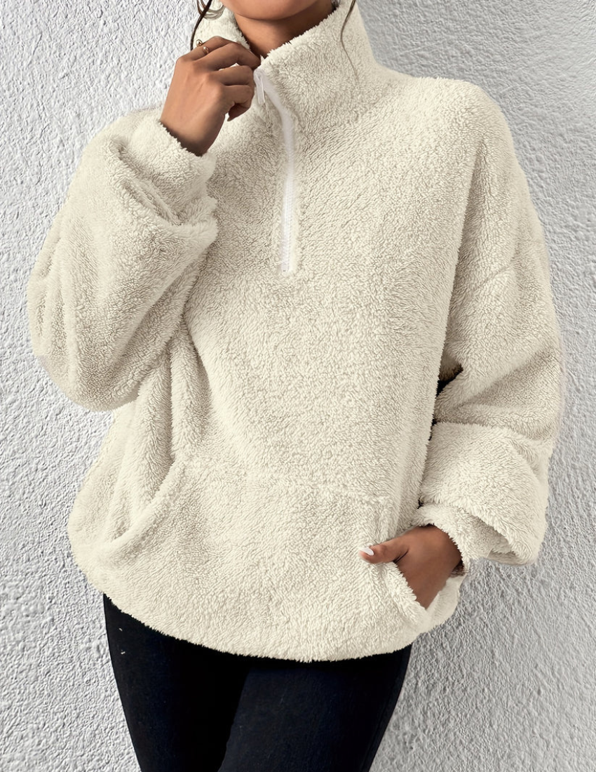 Maglione casual soffice da donna