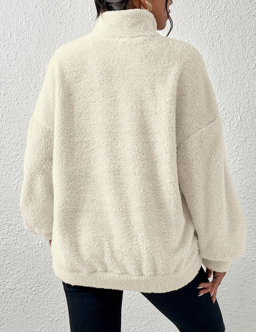 Maglione casual soffice da donna
