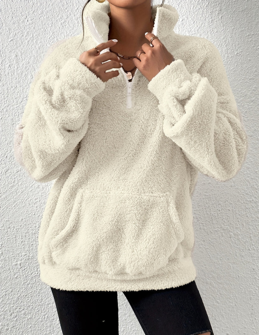 Maglione casual soffice da donna