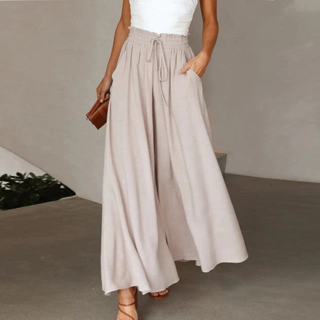 Pantaloni eleganti palazzo da donna