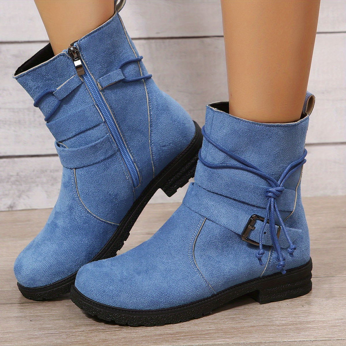 Comodi stivali da donna in pelle