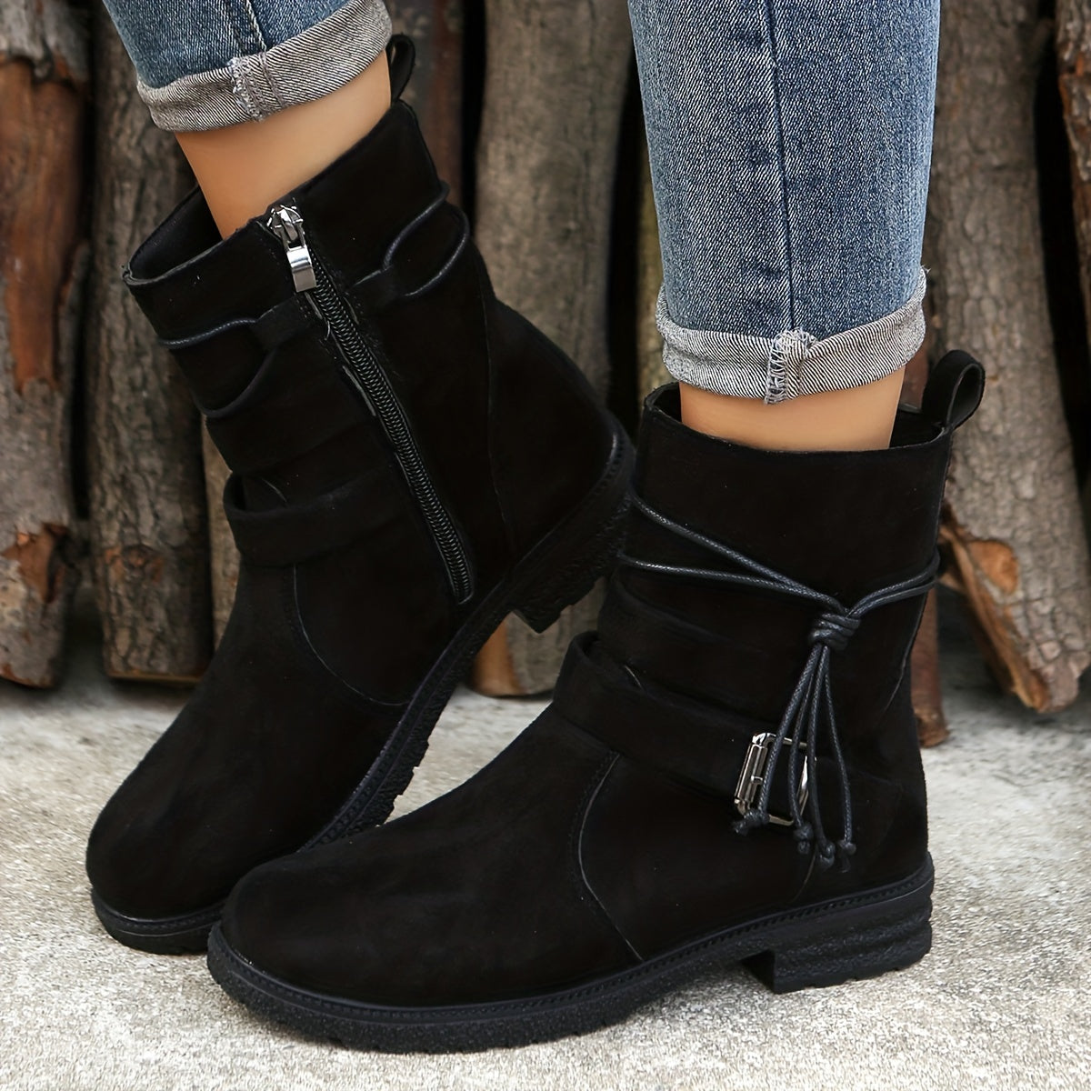 Comodi stivali da donna in pelle