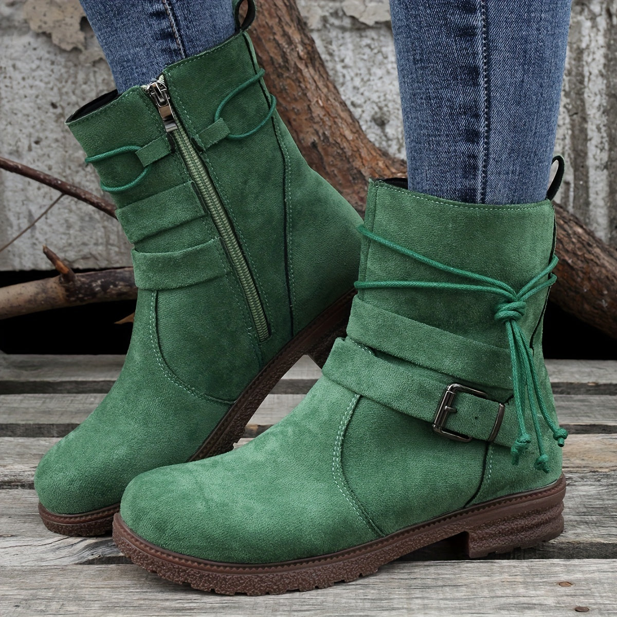 Comodi stivali da donna in pelle