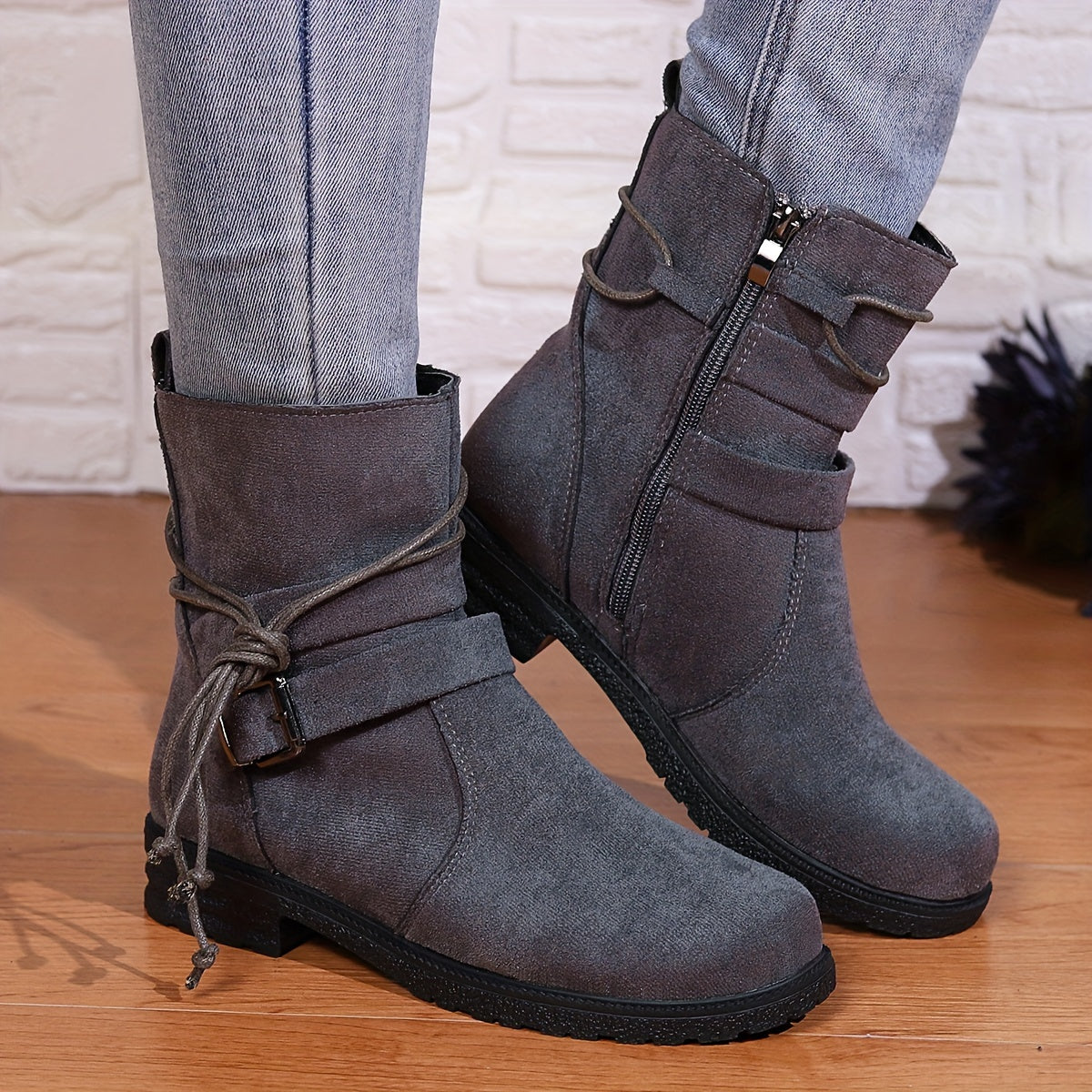Comodi stivali da donna in pelle