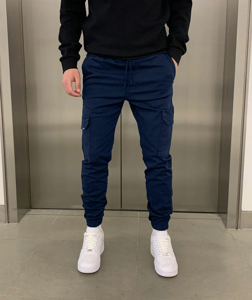 Pantaloni cargo jogger aderenti da uomo di alta qualità - stile e comfort