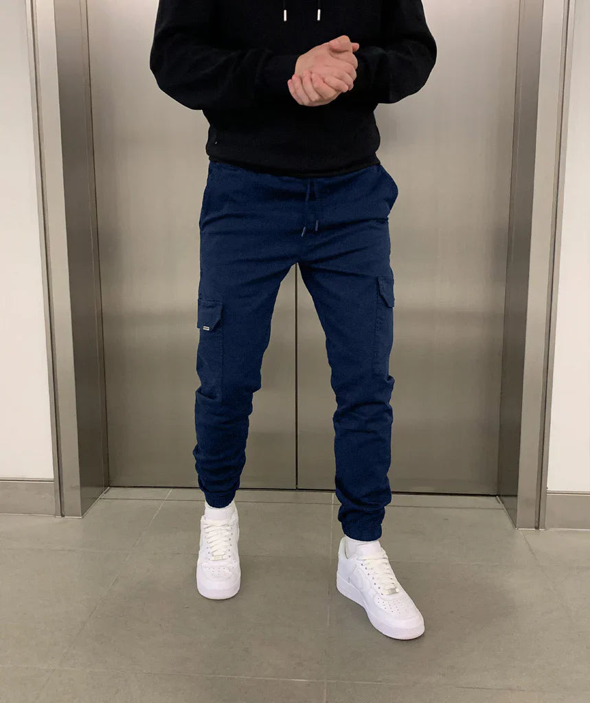 Pantaloni cargo jogger aderenti da uomo di alta qualità - stile e comfort