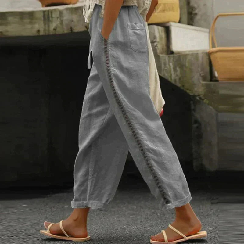 Pantaloni casual da donna dal design versatile