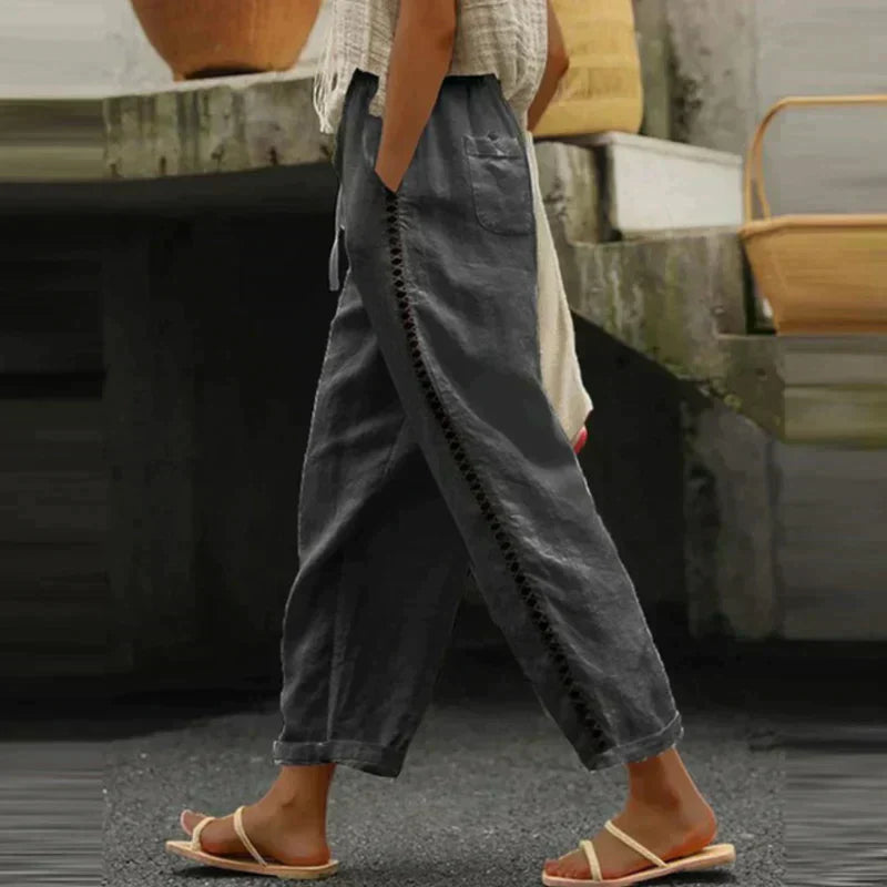 Pantaloni casual da donna dal design versatile