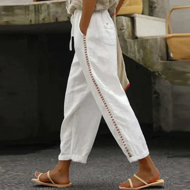 Pantaloni casual da donna dal design versatile