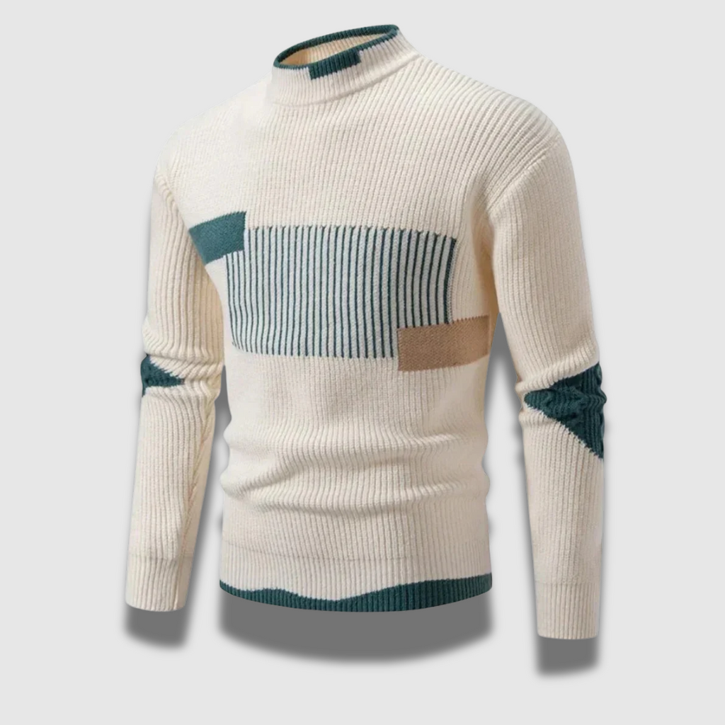 Maglione da uomo in maglia morbida e calda