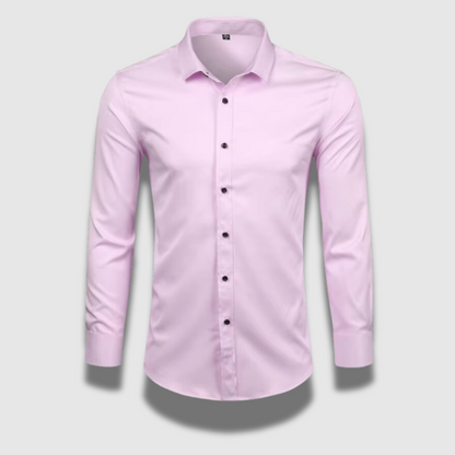Camicia formale elasticizzata da uomo senza rughe Premium