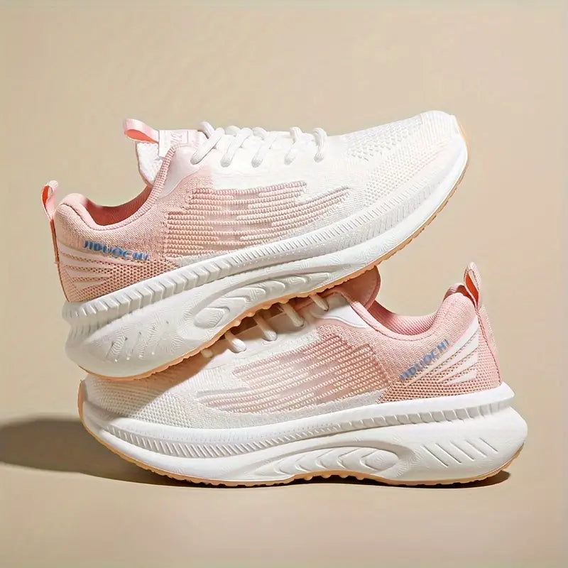 Sneakers ortopediche traspiranti rosa da donna - Comfort, leggerezza, supporto