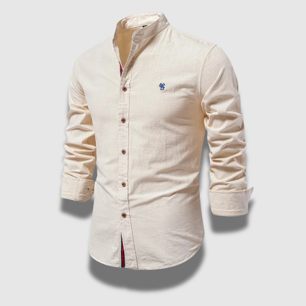 Camicia a maniche lunghe da uomo Premium, resistente e confortevole