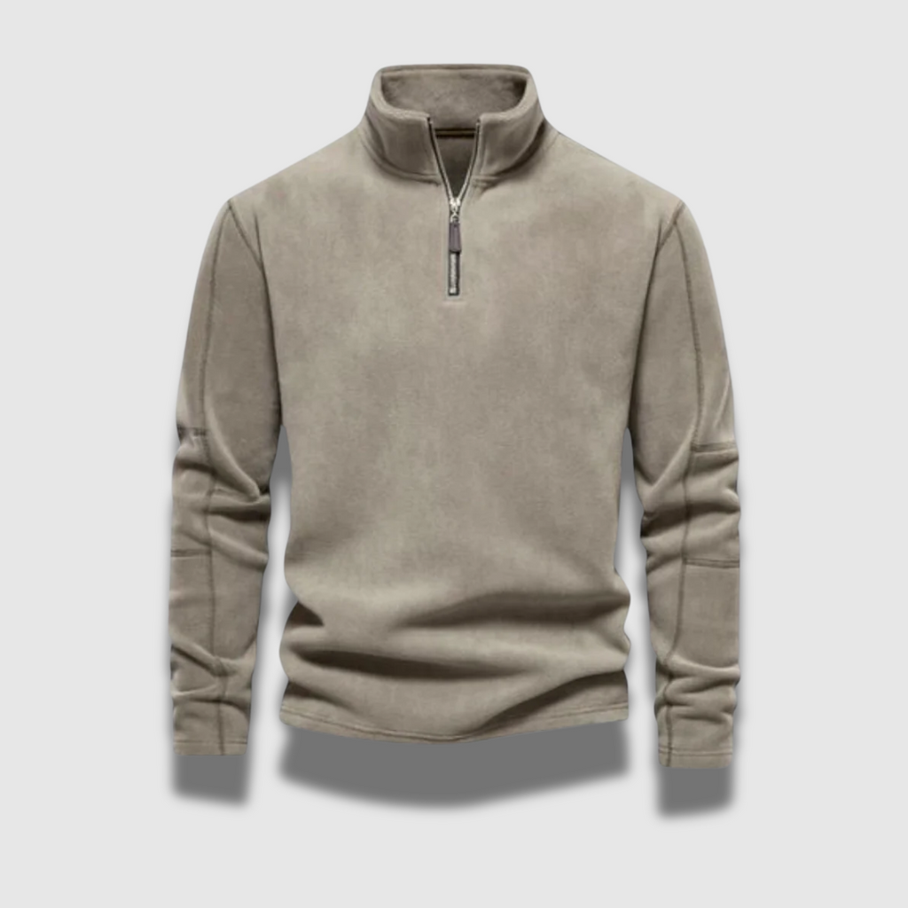 Maglione invernale moderno e morbido in pile da uomo