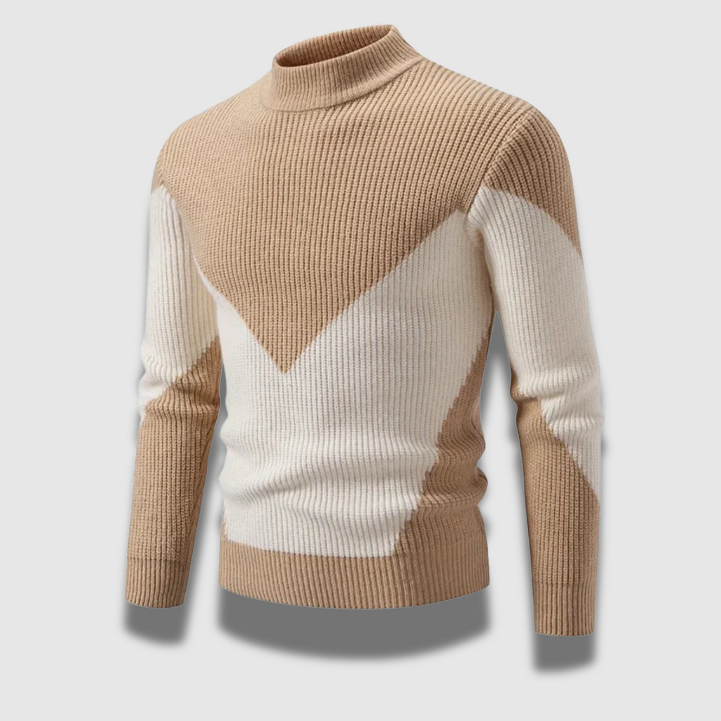 Maglione da uomo in maglia morbida e calda