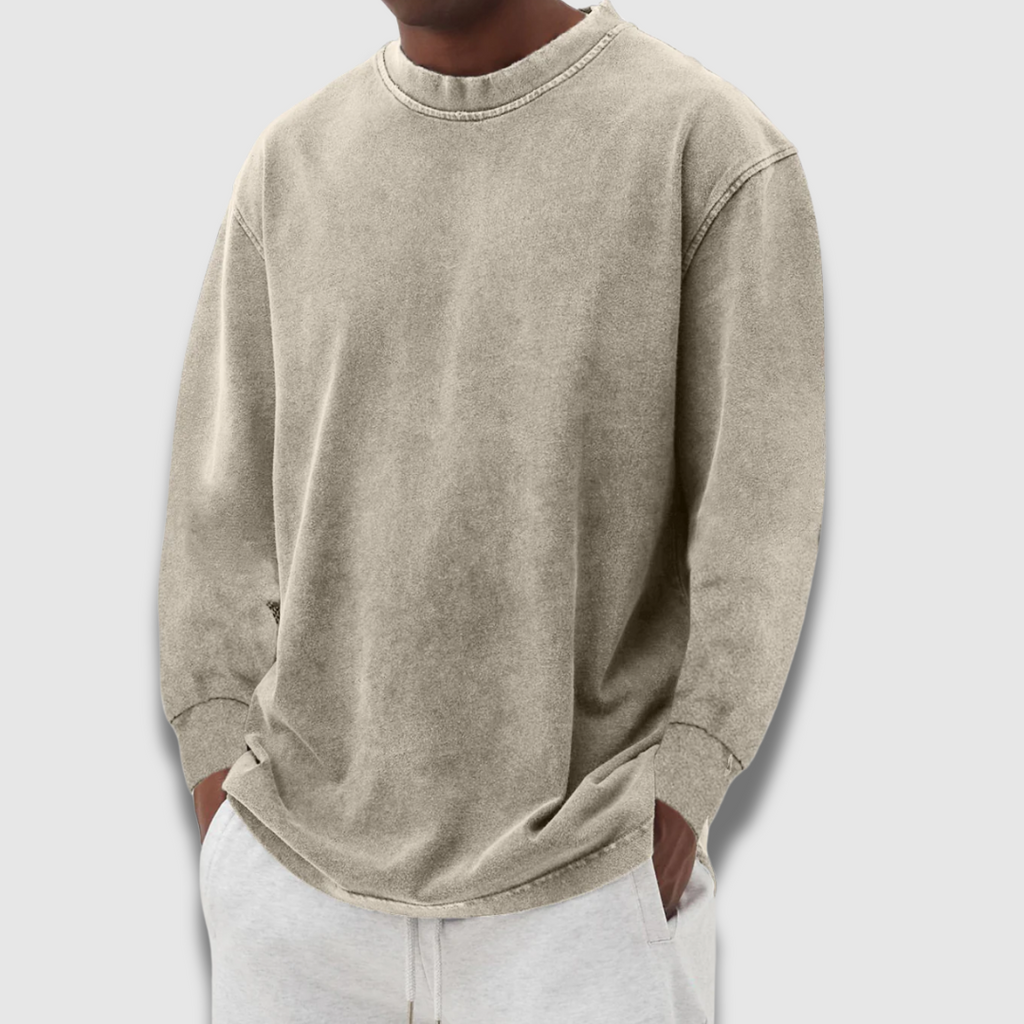 Felpa uomo Premium Classic a maniche lunghe