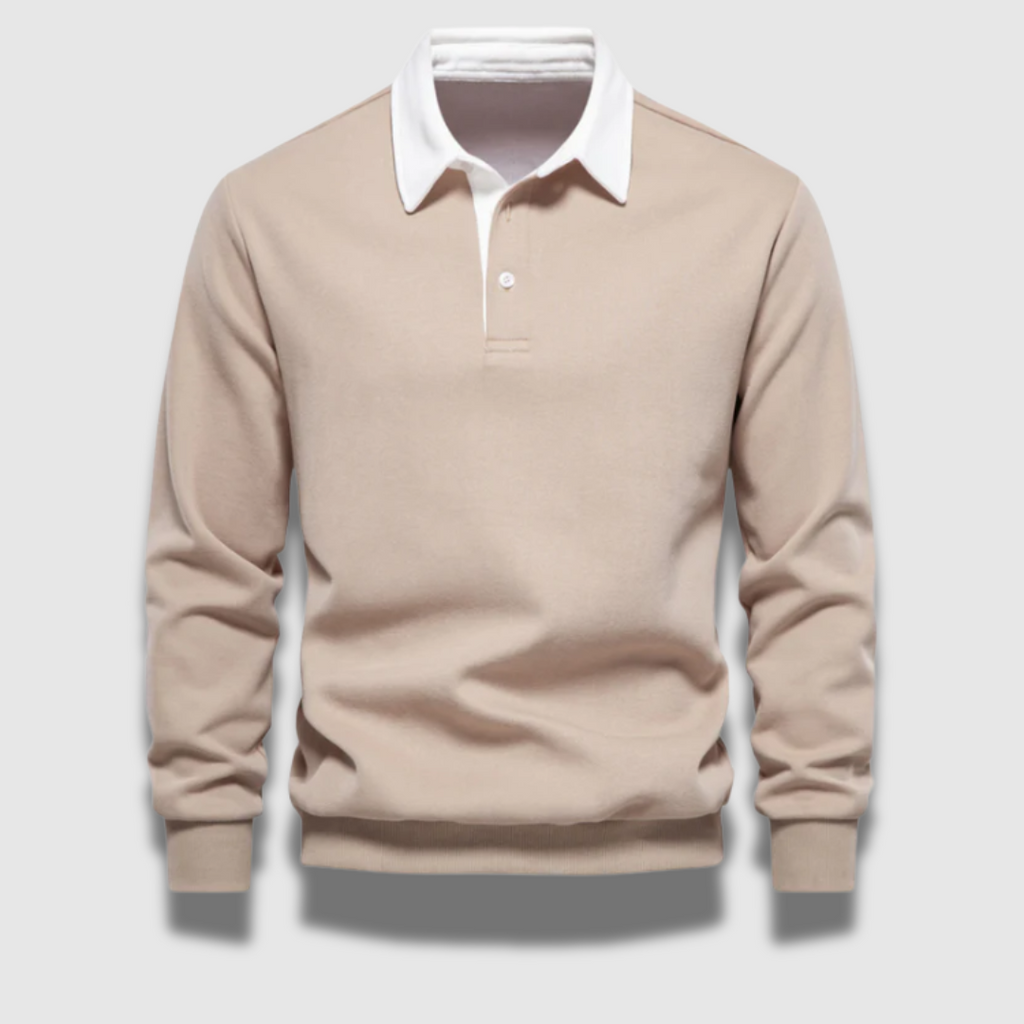 Maglione a maglia da uomo traspirante e casual