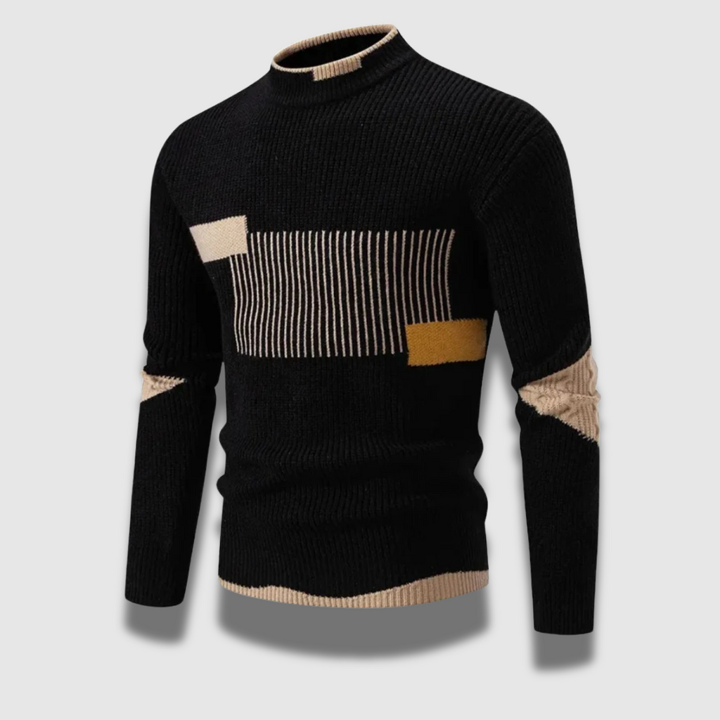 Maglione da uomo in maglia morbida e calda