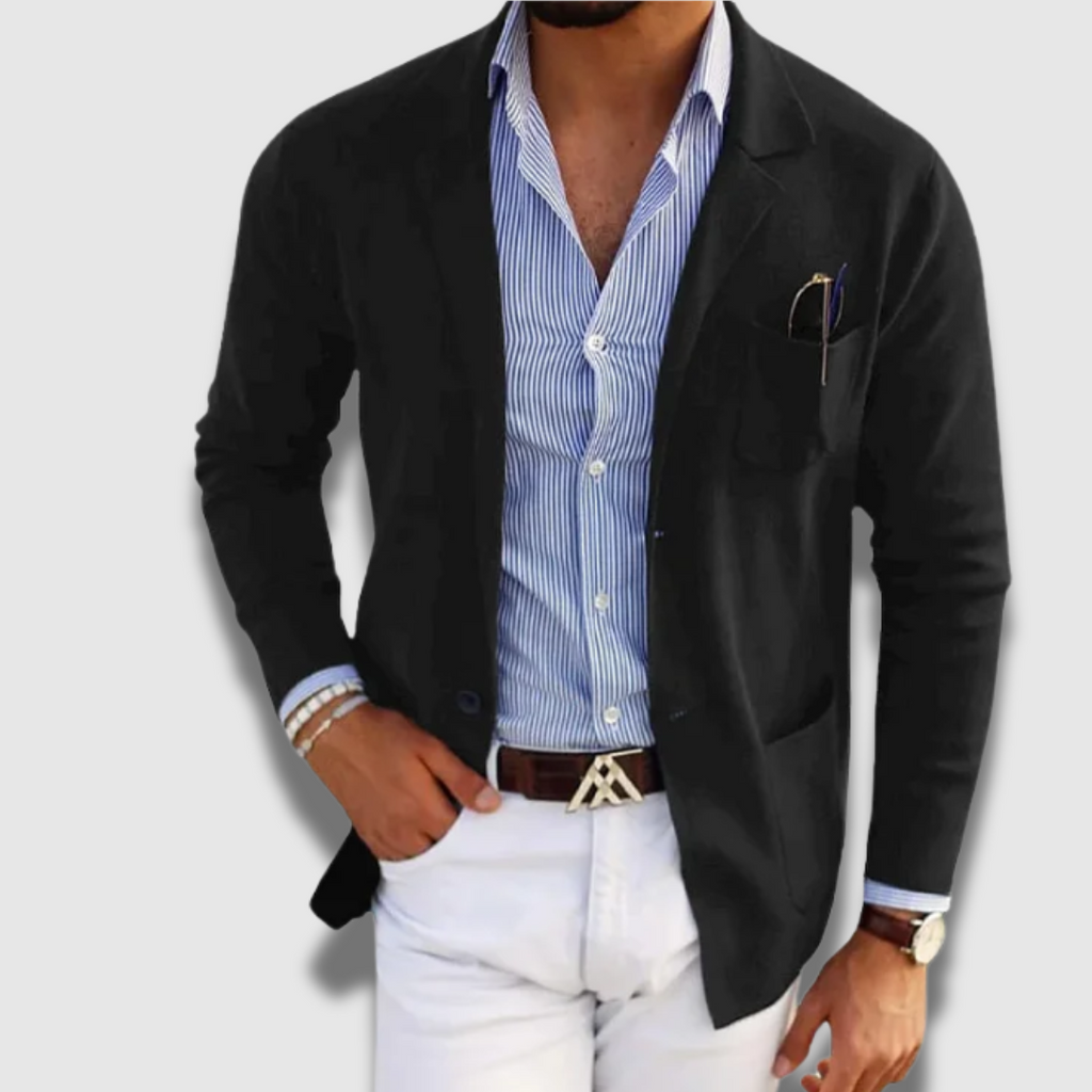 Blazer da uomo classico Premium sartoriale comodo formale