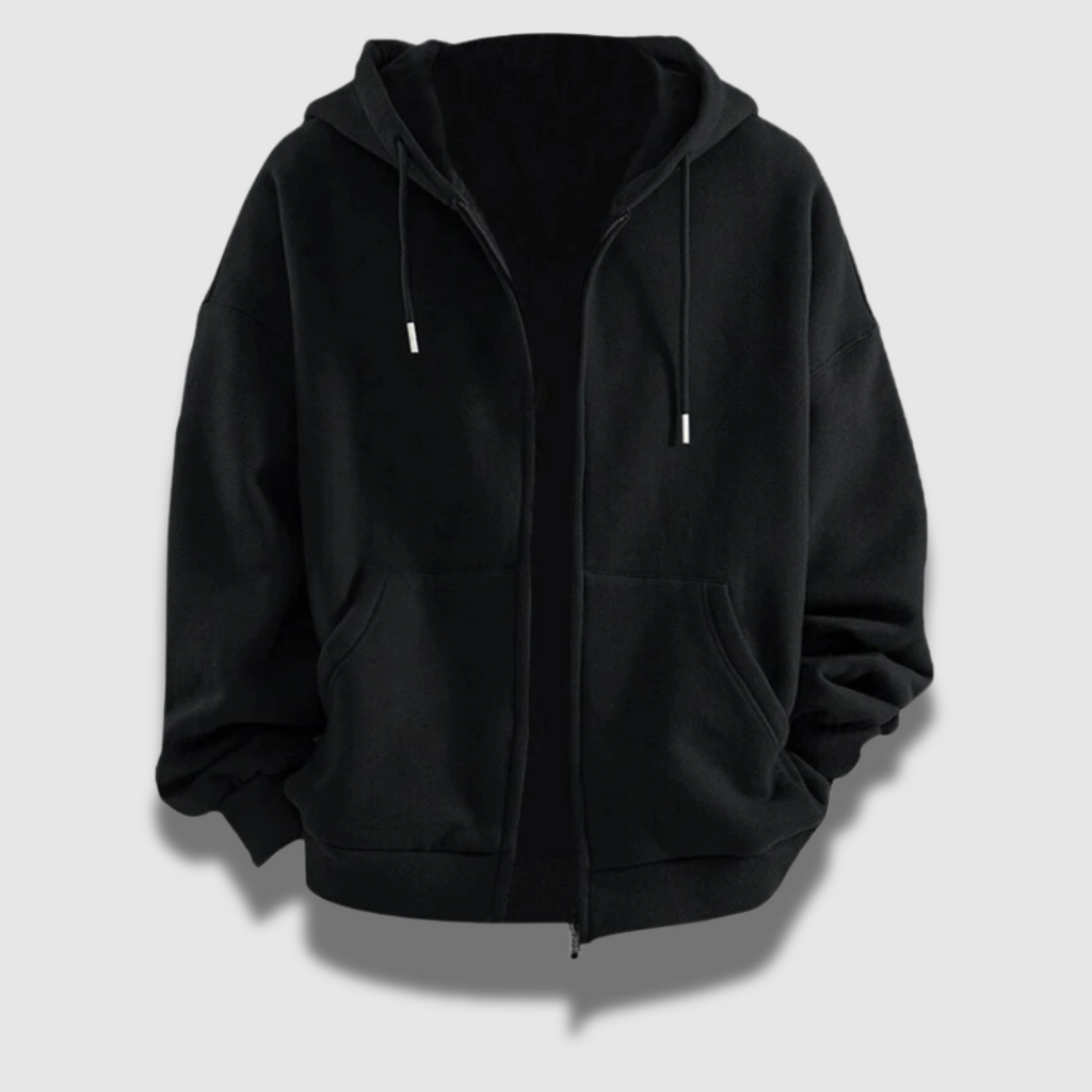 Felpa con cappuccio Premium Classic Full Zip da uomo