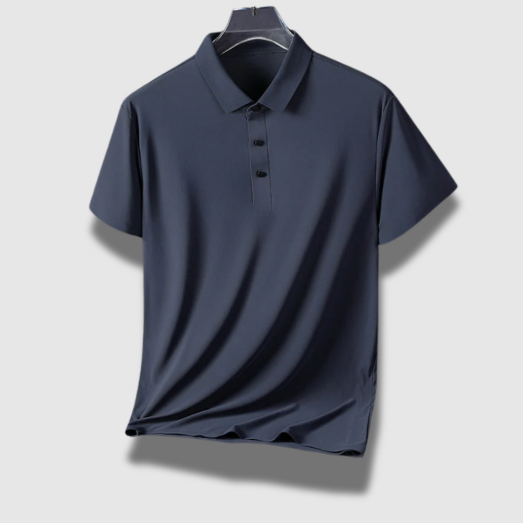 Polo in seta leggera Premium da uomo