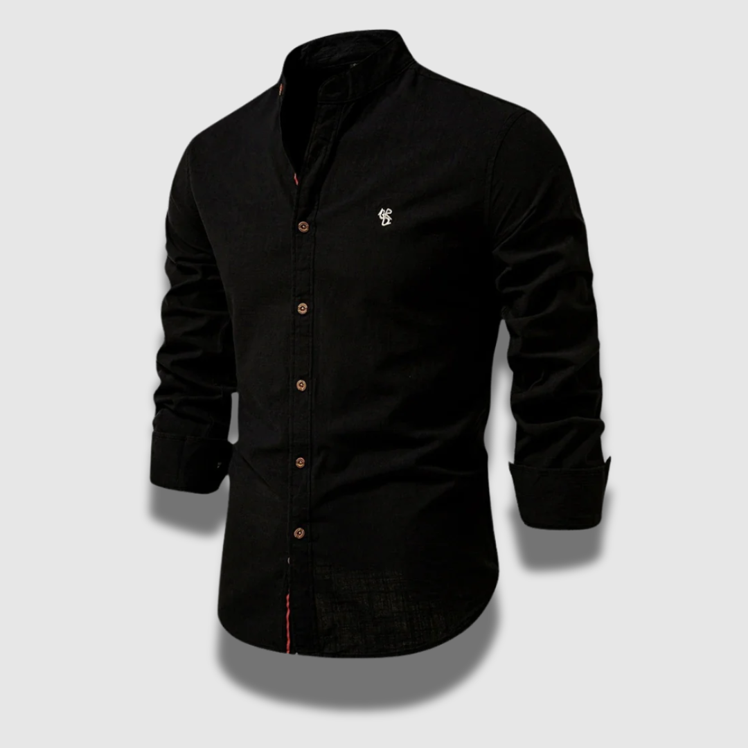 Camicia a maniche lunghe da uomo Premium, resistente e confortevole