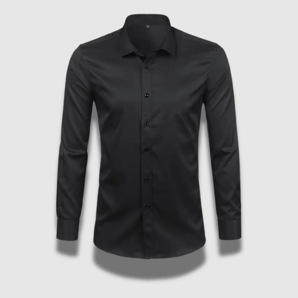 Camicia formale elasticizzata da uomo senza rughe Premium