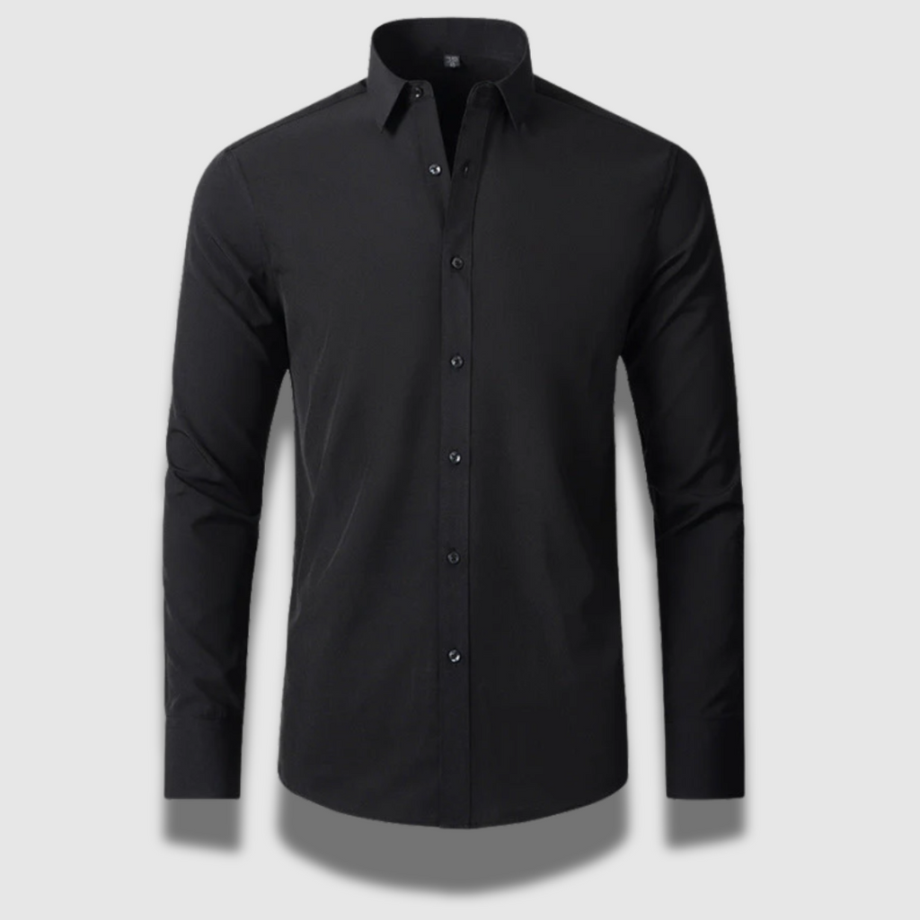 Camicia da uomo premium elasticizzata e antipiega