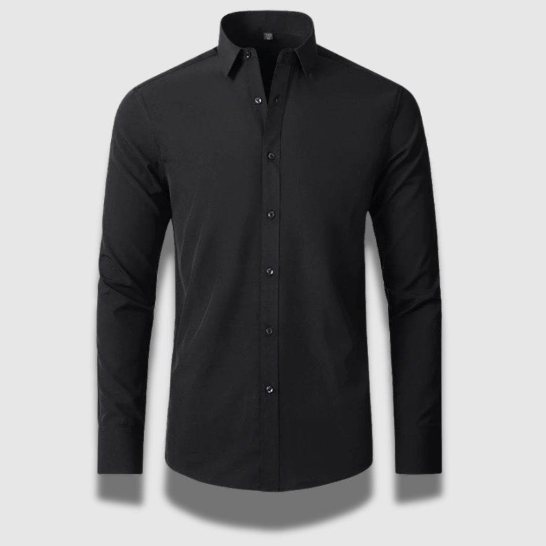 Camicia da uomo premium elasticizzata e antipiega