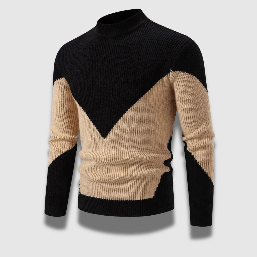 Maglione da uomo in maglia morbida e calda