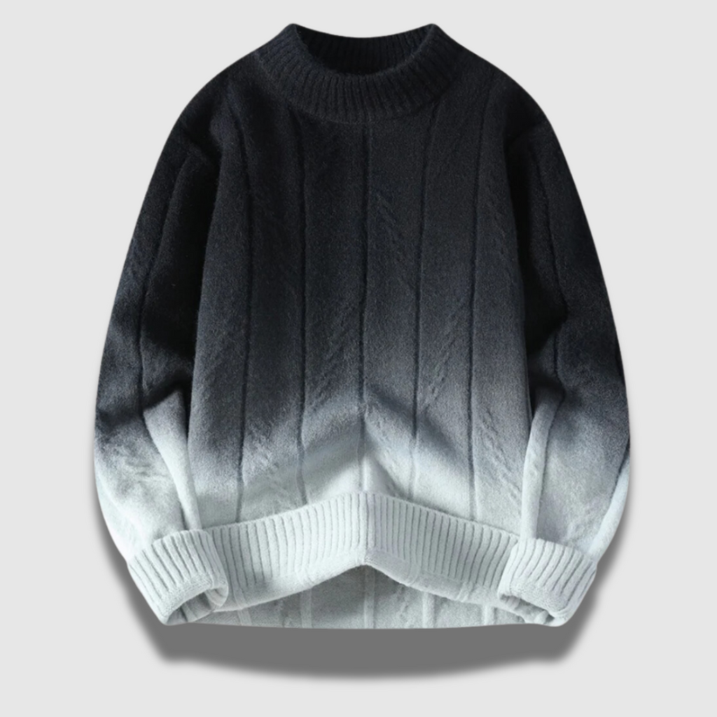 Maglione da uomo Premium, morbido e confortevole, con motivo a gradi